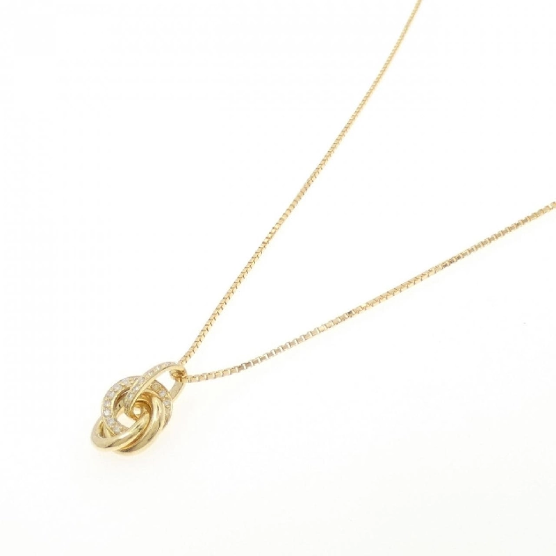 K18YG Dây chuyền kim cương 0.17CT - Hàng hiệu Chính hãng 863393