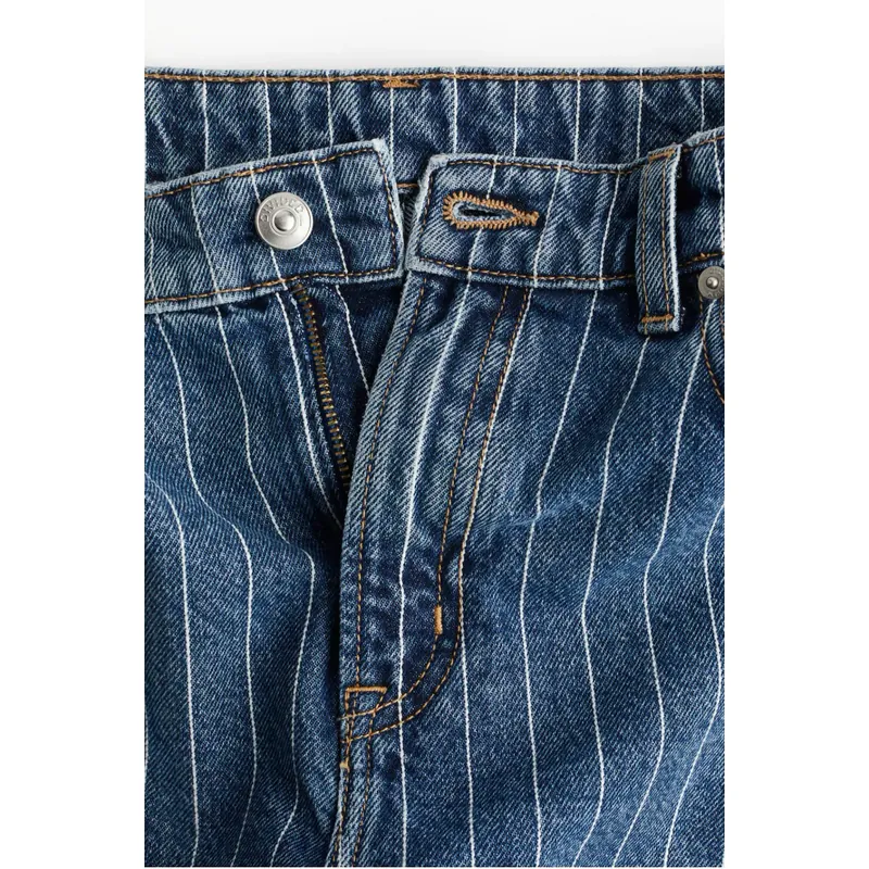 Quần jean suông lưng cao hiệu H&M - hàng Auth 713335