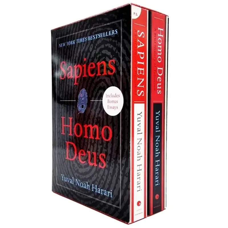 Sapiens / Homo Deus Boxset with Bonus Material - Yuval Noah Harari 933093