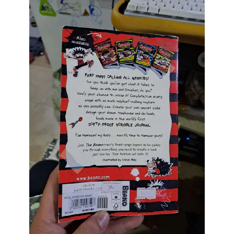 The diary of Dennis the Menace: Menace it yourself mới 80% ố ENGLISH BOOKS HCM1809 560870