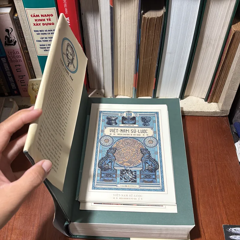 II Bản In Đặc Biệt Kỷ Niệm 100 Năm: Việt Nam Sử Lược - Trần Trọng Kim - Đông A - 2021 711983