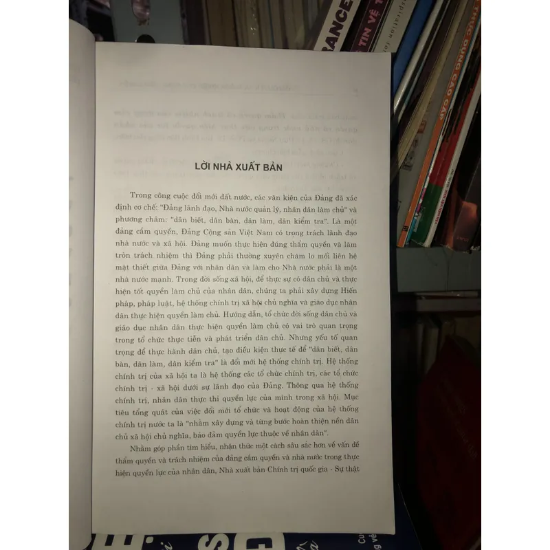 Thẩm quyền và trách nhiệm của Đảng cầm quyền và Nhà nước trong việc thực hiện quyền lực… 716682