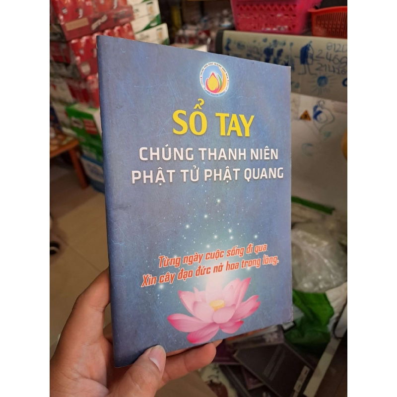 (TẶNG BOOKMARK) Sổ tay chúng thanh niên phật tử phật quang RBK0910 951776