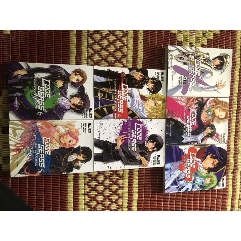 Code Geass Định mệnh của Lelouch - Combo 7c thiếu tập 2 là full bộ 693666