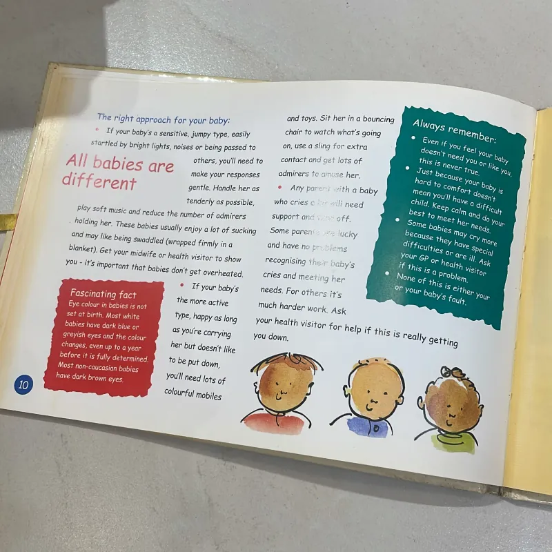 NGOẠI VĂN tiếng anh trẻ em : Baby’s First Year - nhật kí đầu đời của con - sách kinh điển 1027841