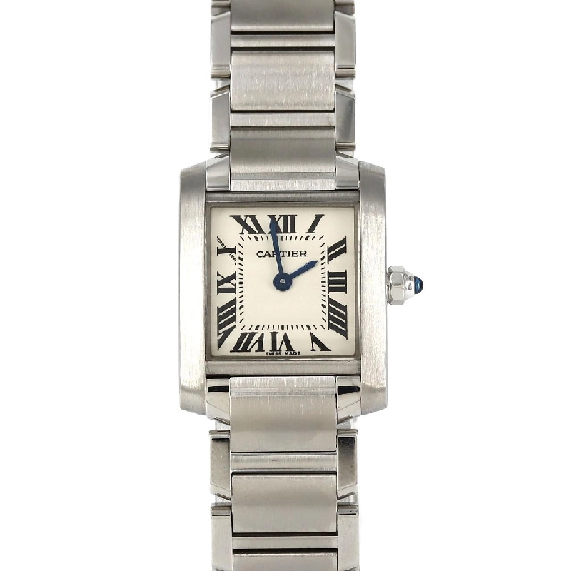 Cartier Tank Française SM W51008Q3 SS Quartz - Hàng hiệu Authentic 876846