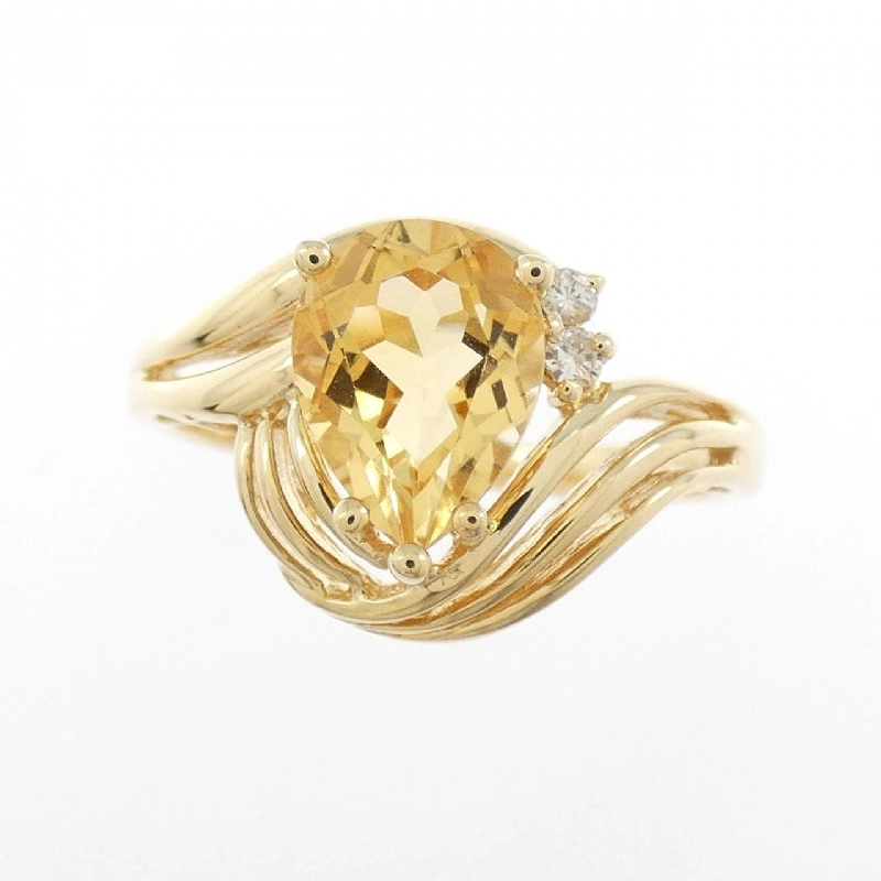 Nhẫn Citrine 18KYG 667068