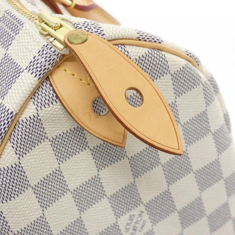 Túi xách Boston Louis Vuitton Damier Azur Speedy 30cm N41533 614600