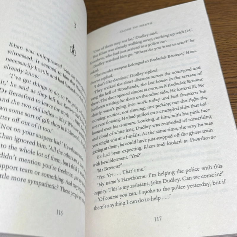 Close to death Anthony Horowitz 504657
