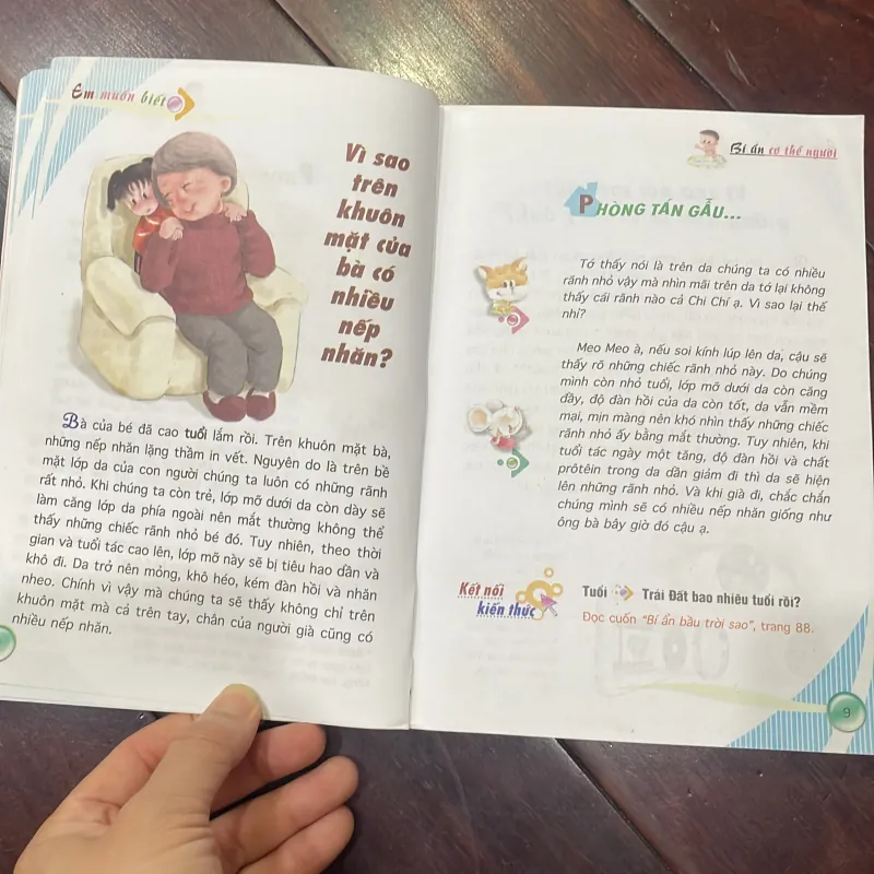 Mười vạn câu hỏi vì sao : bí ẩn cơ thể người 2010 kim đồng  1026052