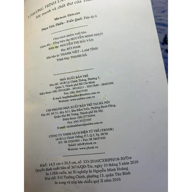 5 Phương Trình Làm Thay Đổi Thế Giới - Michael Guillen 927540