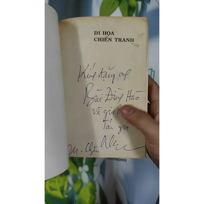 [MIỄN PHÍ BỌC SÁCH] [XƯA] Di Họa Chiến Tranh (1997) - Minh Chuyên 798517