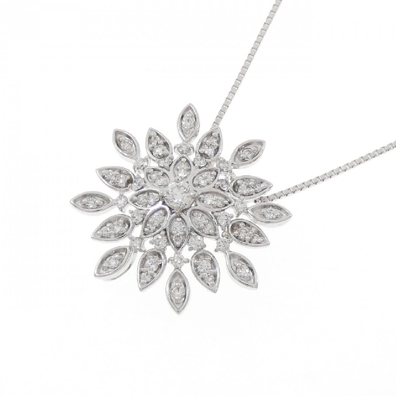 K18WG Dây chuyền kim cương 0.57CT - Hàng hiệu Chính hãng 859841