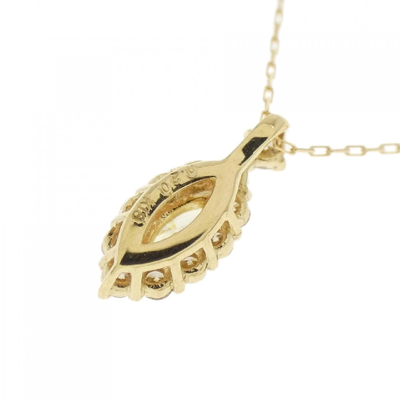 Dây chuyền kim cương K18YG 0.20CT - Hàng hiệu Chính hãng 861442