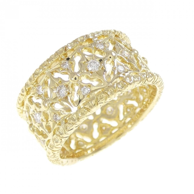 Nhẫn kim cương K18YG/K18PG 0.45CT - Hàng hiệu Authentic 850285