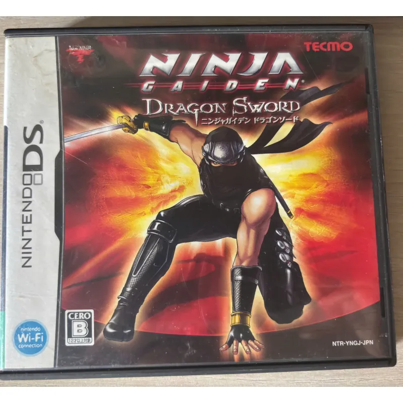 [NDS] NINJA GAIDEN: DRAGON SWORD (Bản Nhật – Full Box + Manual + Cartridge) 1010767