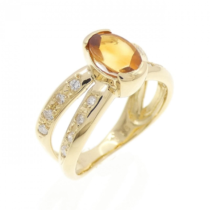 Nhẫn Citrine K18YG - Hàng hiệu Chính hãng 852997