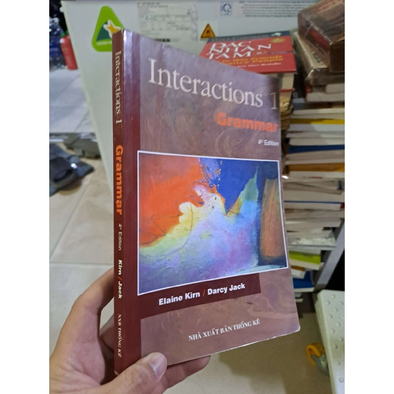 (TẶNG BOOKMARK) interactions 1 Grammar mới 80% 2004 có viết chì và mực ít HỌC NGOẠI NGỮ RBK2908 945680