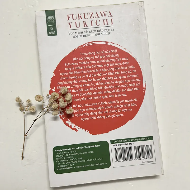 Bán sách cũ – Fukuzawa Yukichi: Sức mạnh cải cách giáo dục và hoạch định doanh nghiệp 596254