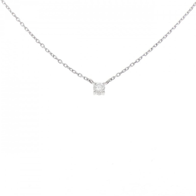 Dây chuyền kim cương Solitaire PT900/PT850 0.17CT - Hàng hiệu Chính hãng 858254