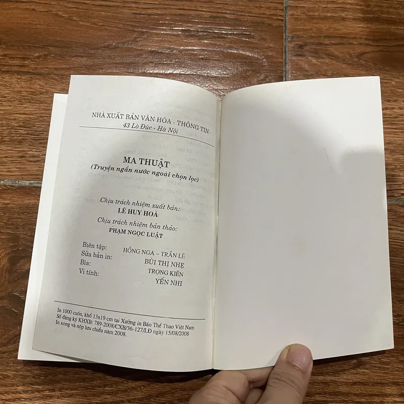 Ma thuật truyện ngắn nước ngoài chọn lọc (k3) 739112