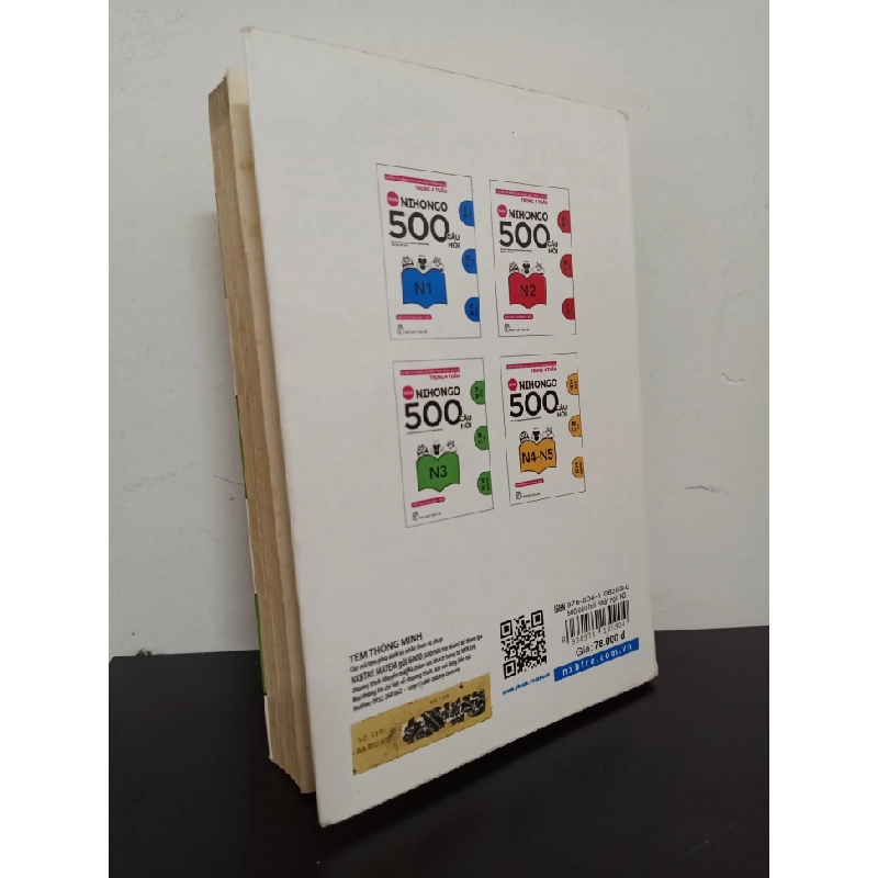Nihongo 500 Câu Hỏi - N3 (2016) - Matsumoto Noriko, Sasaki Hitoko Mới 80% (ố vàng, có viết chữ) HCM.ASB2103 Oreka-Blogmeo 80845