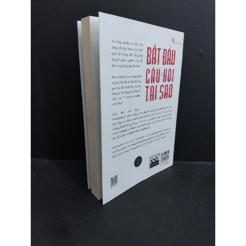 Bắt đầu với câu hỏi tại sao mới 80% 2021 HCM0612 Simon Sinek MARKETING KINH DOANH 918268