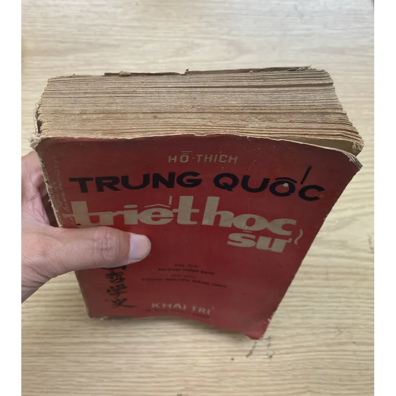 Triết Học Sử - Hồ Thích (sách hiếm) 995228