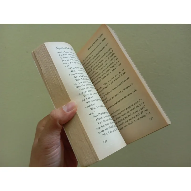 Murder on the orient express, sách ngoại văn tiếng Anh english book  701760