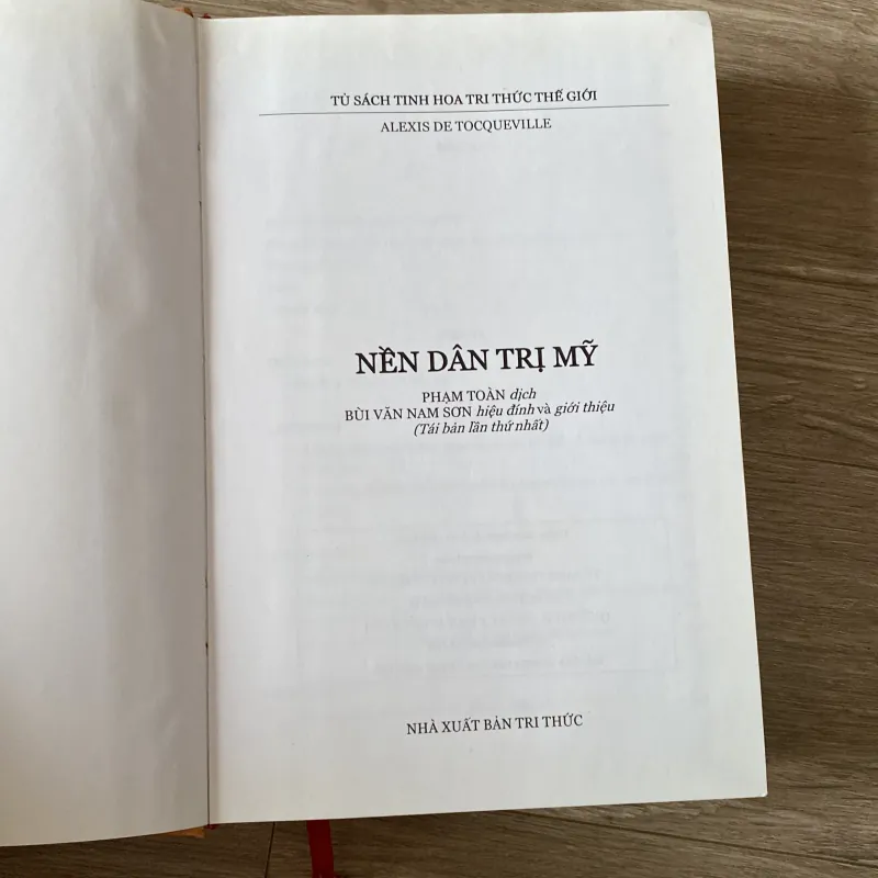 NỀN DÂN TRỊ MỸ, bản bìa cứng (XB 2008) 778416