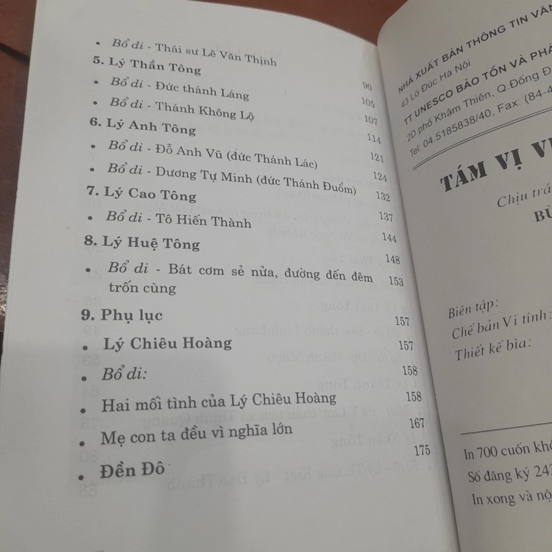 Gs. Vũ Ngọc Khánh - TÁM VỊ VUA TRIỀU LÝ 498814