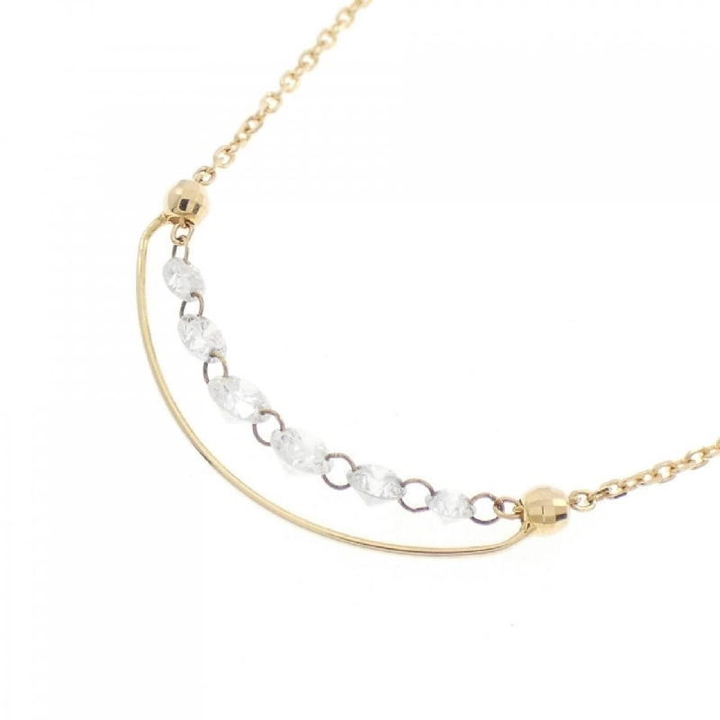 K18YG Dây chuyền kim cương 0.30CT - Hàng hiệu Chính hãng 860655