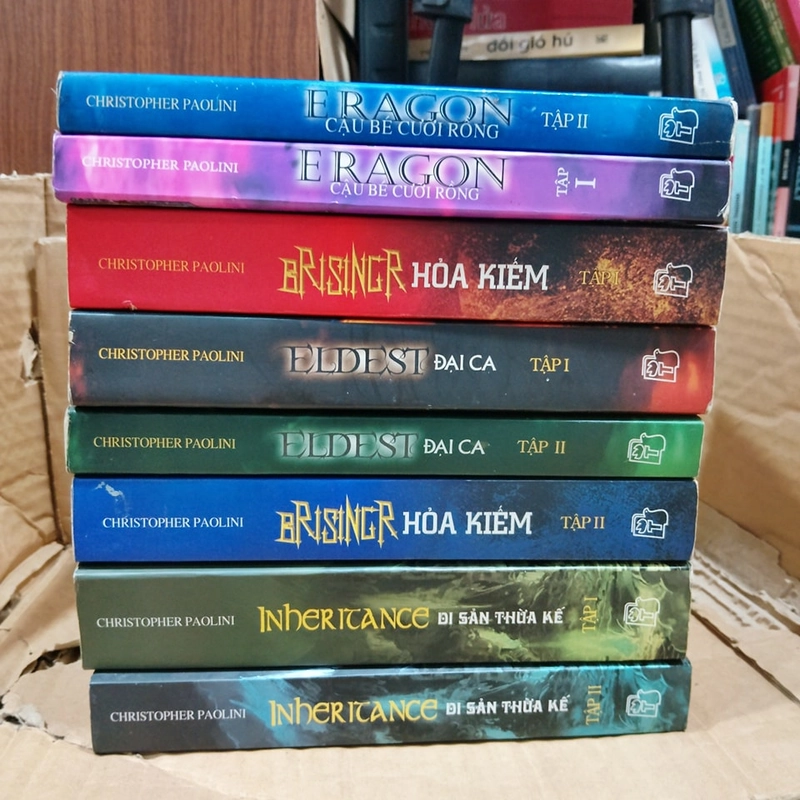 Eragon Cậu bé cưỡi rồng (8 cuốn) - Chistopher Paolini 452756
