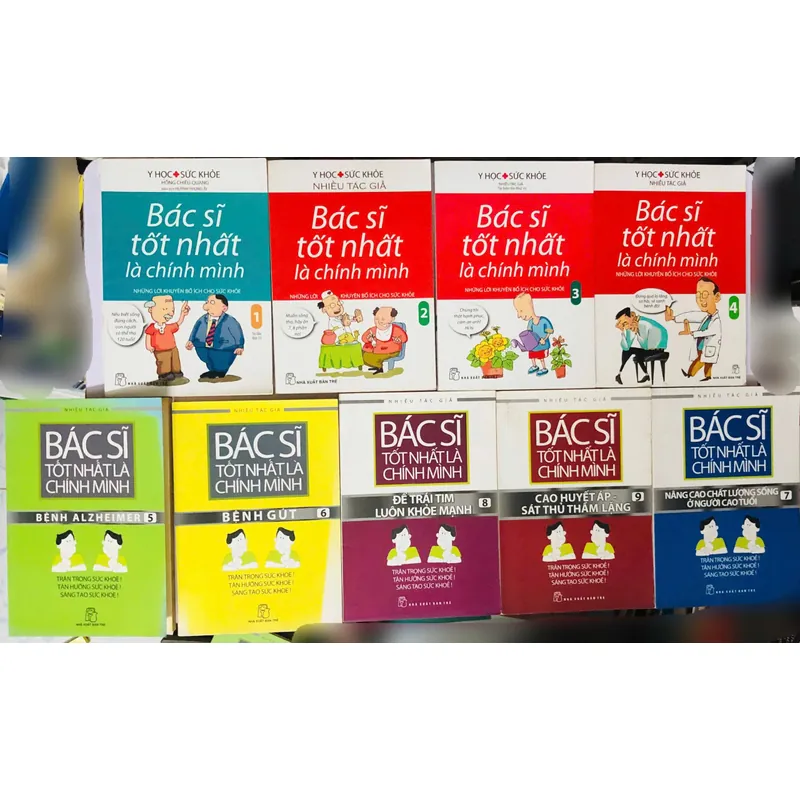 BỘ 8 CUỐN BÁC SĨ TỐT NHẤT LÀ CHÍNH MÌNH ( thiếu tập 5) 532190