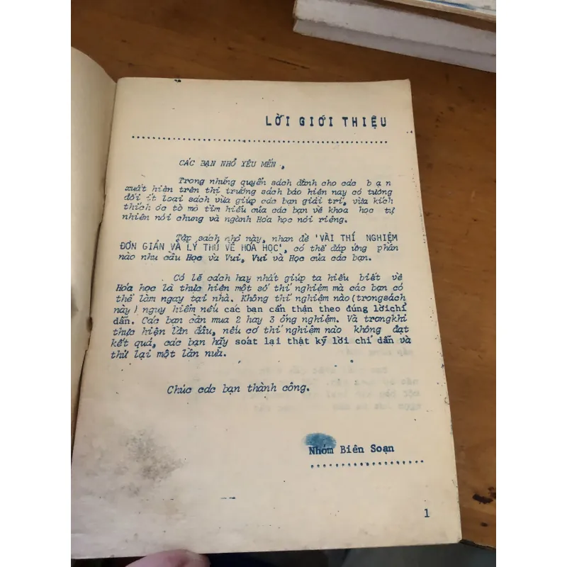 Vài thí nghiệm đơn giản và lý thú về hoá học 1028093
