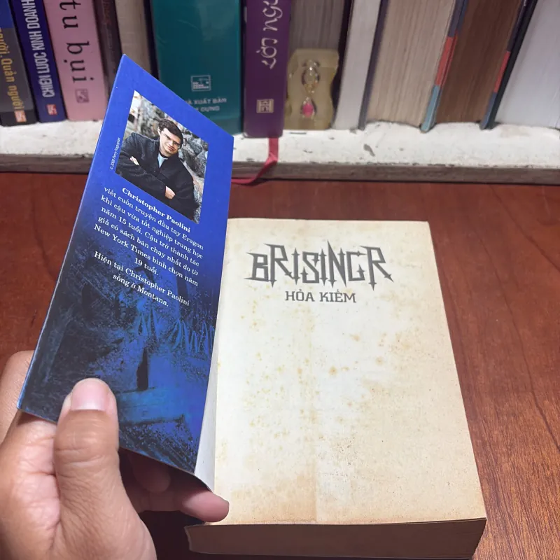 II Tựa Sách: BRISINER _ Hoả Kiếm (Tập 2) - CHRISTOPHER PAOLINI - 2014 928104