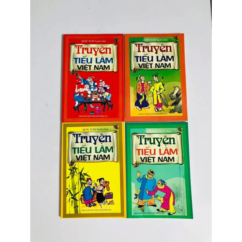 BỘ 4 TẬP TRUYỆN TIẾU LÂM VIỆT NAM - NXB: 2012 601914