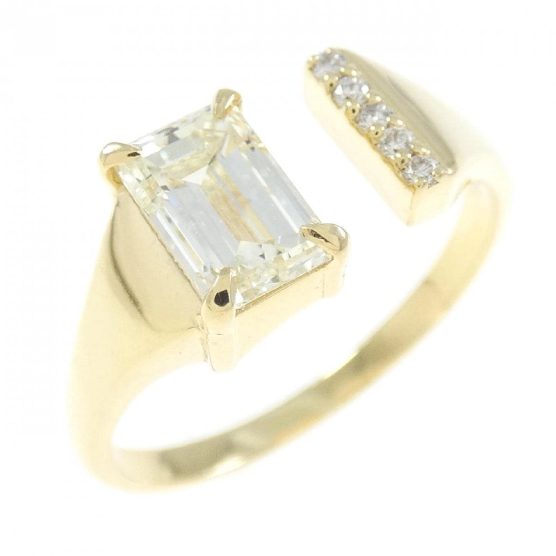 Nhẫn kim cương K18YG 1.009CT - Hàng hiệu Chính hãng 855395