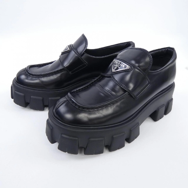 Giày lười Monolith Logo Tam giác PRADA 1D649M 659045