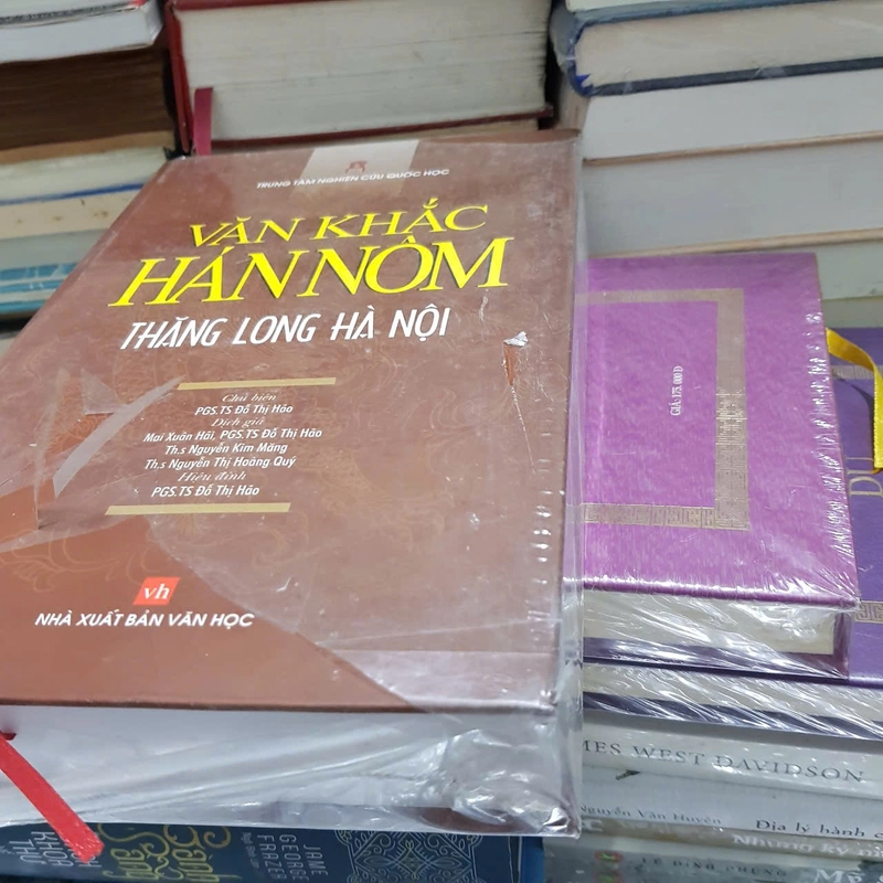 Văn khắc Hán Nôm Thăng Long Hà Nội | bìa cứng nguyên seal 419505