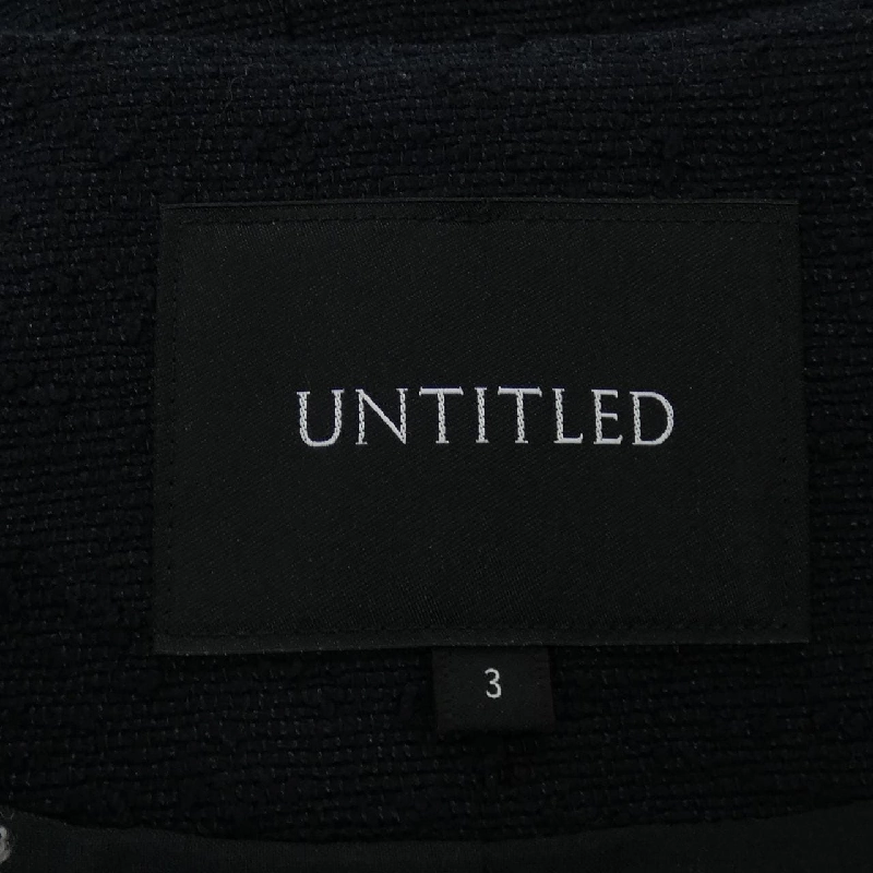 【Mã giảm giá】Untitled UNTITLED Áo khoác 634047