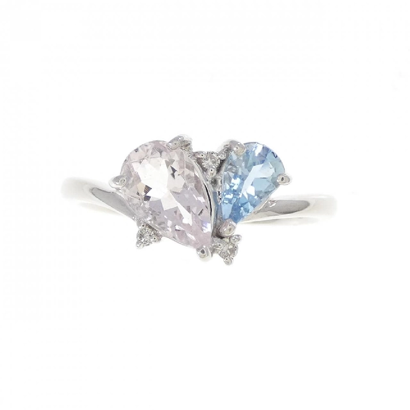 Nhẫn đá màu K18WG - Hàng hiệu Authentic 849552