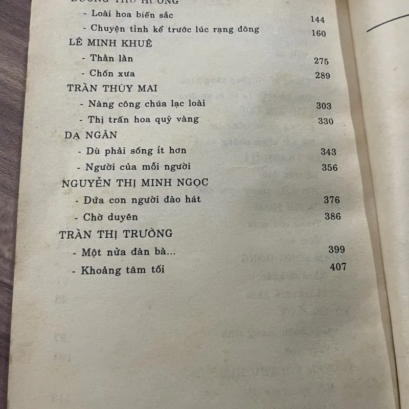 Truyện ngắn nữ Việt Nam - văn học Việt Nam hiện đại 747979