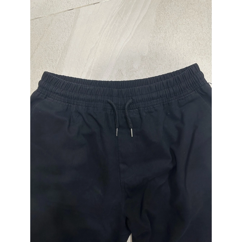 Quần kaki nam basic đen free size từ >70kg  458275