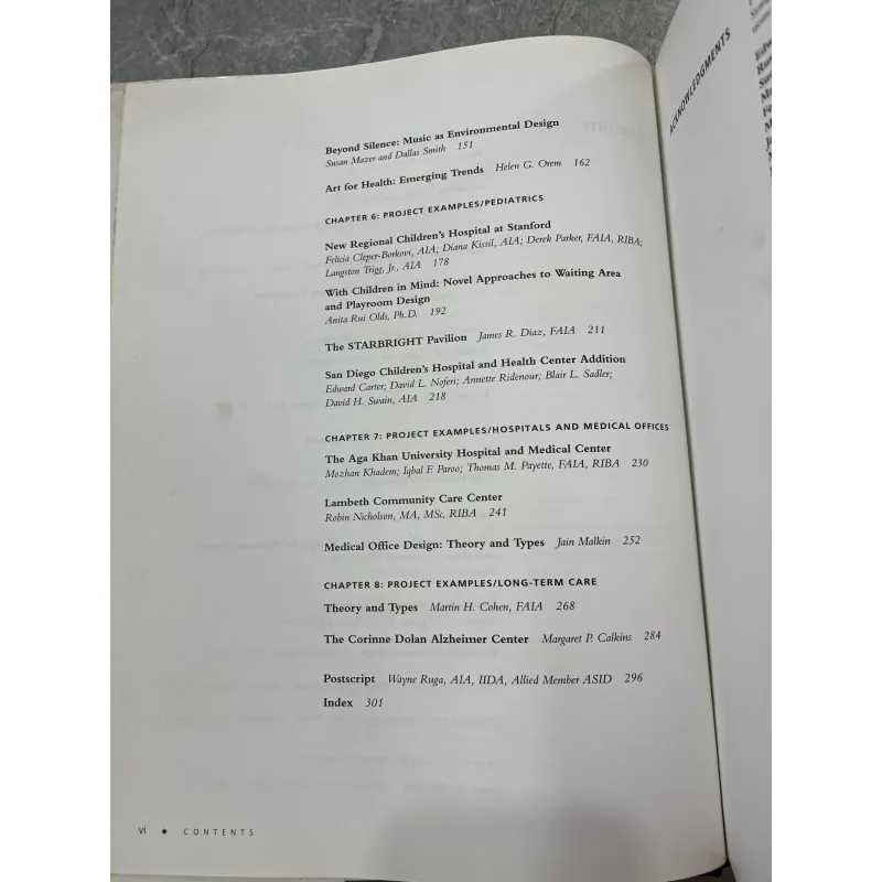 INNOVATIONS IN HEALTHCARE DESIGN - SARA O MARBERRY 795495