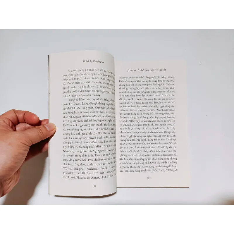 Ở Quán Cà Phê Của Tuổi Trẻ Lạc Lối - Patrick Modiano 735493