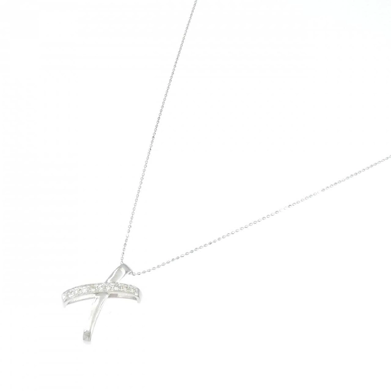 K18WG Dây chuyền kim cương 0.18CT - Hàng hiệu Chính hãng 858489