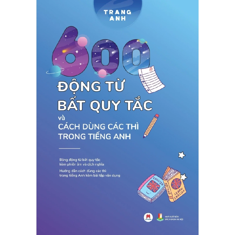 600 động từ bất quy tắc & cách dùng các thì trong tiếng anh 45k (HH) Mới 100% HCM.PO Độc quyền - Ngoại ngữ 148774