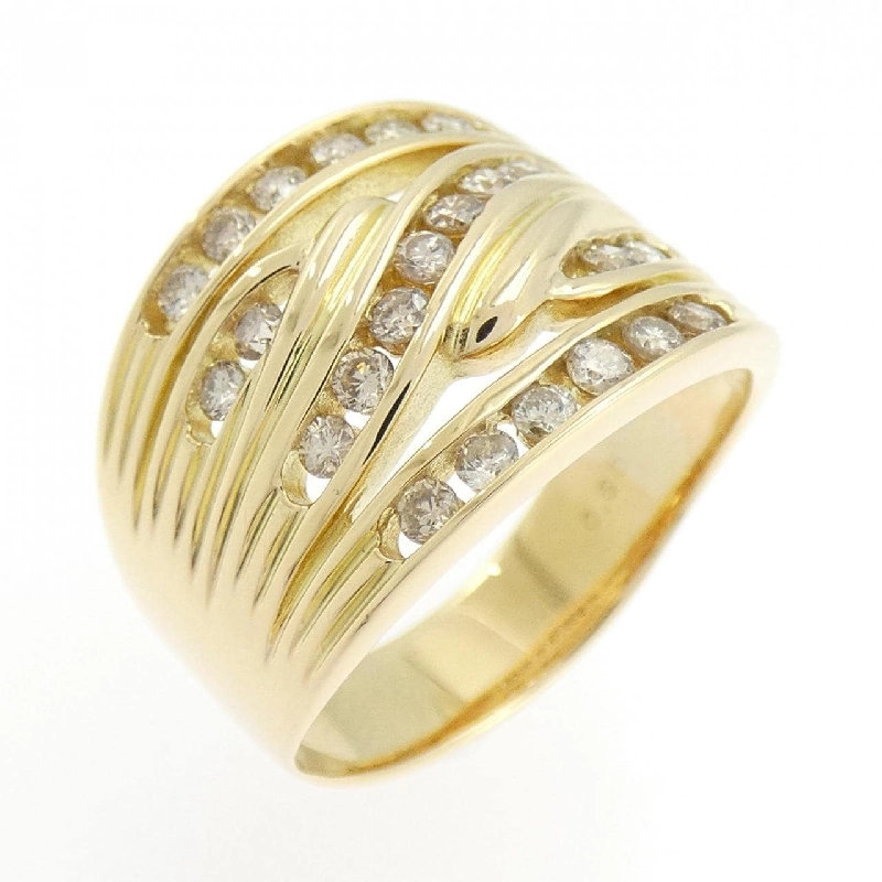 Nhẫn kim cương K18YG 0.50CT - Hàng hiệu chính hãng 853823