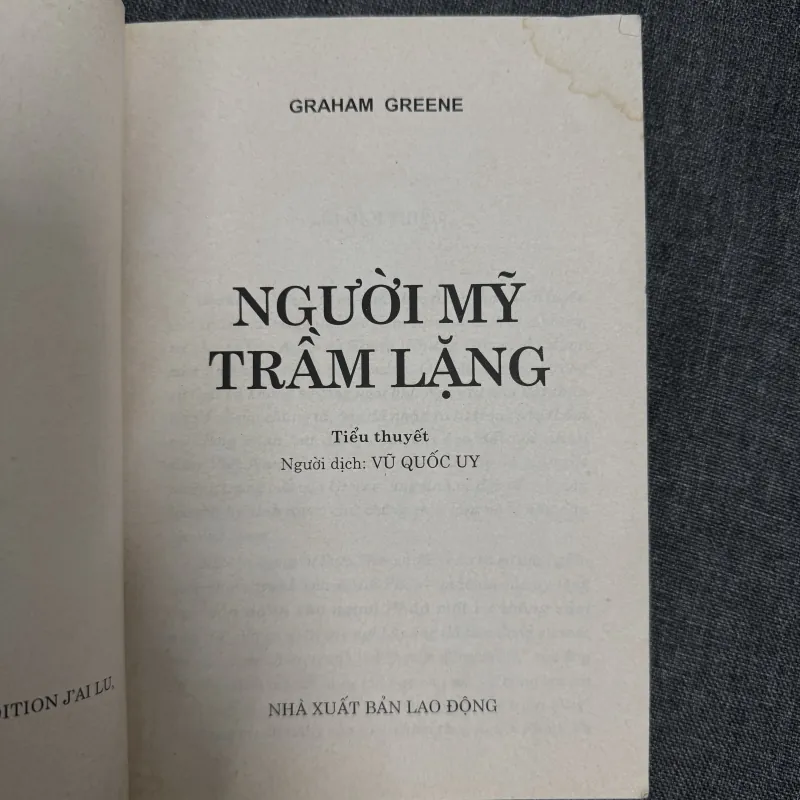 Người Mỹ trầm lặng - Graham Greene 758203